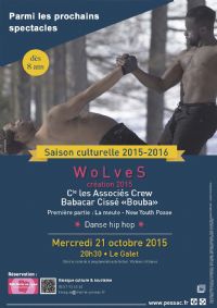 Wolves. Le mercredi 21 octobre 2015 à PESSAC. Gironde.  20H30